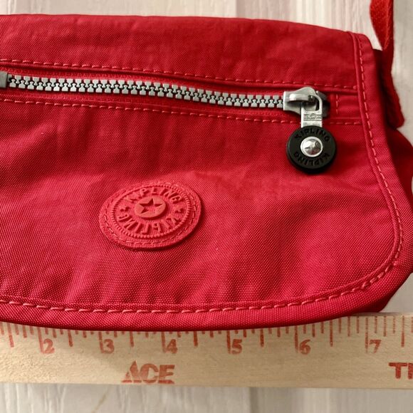 Kipling Women's Sabian Red Crossbody Mini Bag with Adjustable Strap With Jaxton - Picture 6 of 10